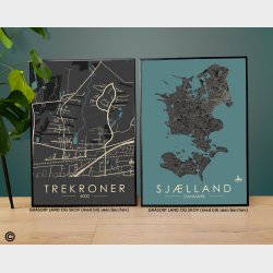 Trekroner byplakat 30 stk