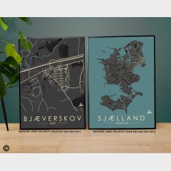 Bjæverskov byplakat 45 stk