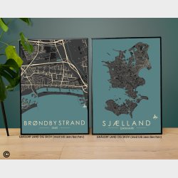 Brndby Strand byplakat 45 stk
