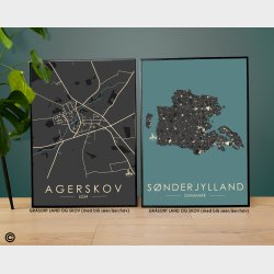 Agerskov byplakat 65 stk