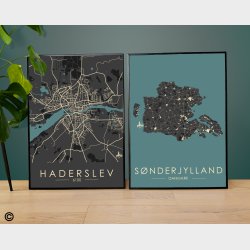 Haderslev byplakat 100 stk