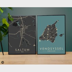 Saltum byplakat 55 stk