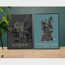 Ulfborg byplakat 150 stk