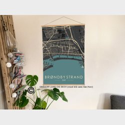 Brndby Strand byplakat 45 stk