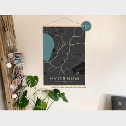 Hvornum byplakat 35 stk