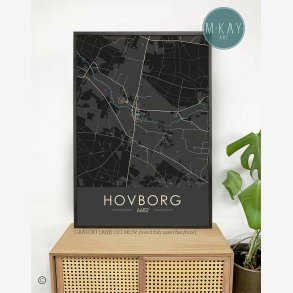 Hovborg byplakat 40 stk