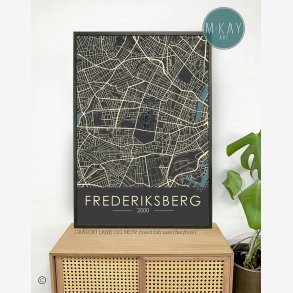 Frederiksberg byplakat 100 stk