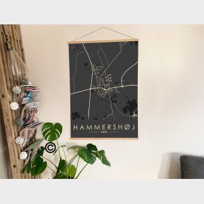 Hammershj byplakat 45 stk
