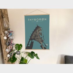 Thyborøn byplakat 75 stk