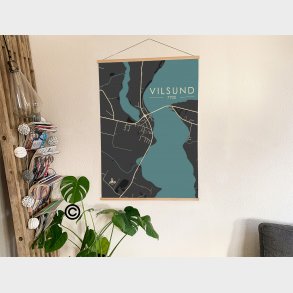 Vilsund byplakat 45 stk