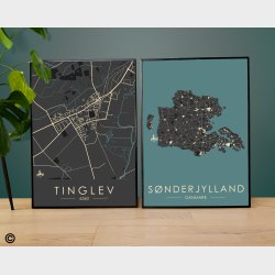 Tinglev byplakat 65 stk