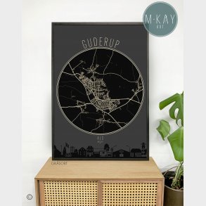 Guderup Cirkelplakat 80 Stk