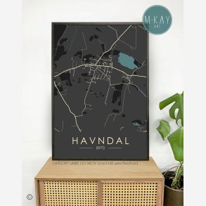 Havndal byplakat 50 stk