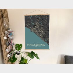 Ringkøbing byplakat 85 stk