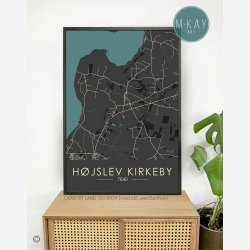 Hjslev Kirkeby byplakat 45 stk