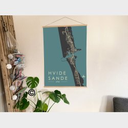 Hvide Sande byplakat 65 stk