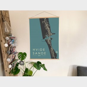 Hvide Sande byplakat 65 stk