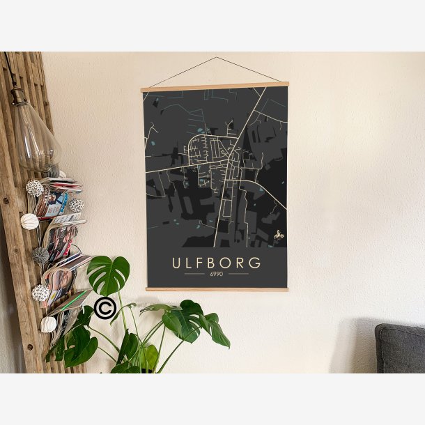 Ulfborg byplakat 150 stk