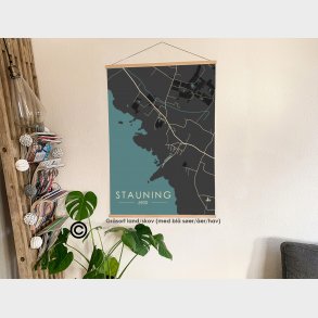 Stauning byplakat 75 stk