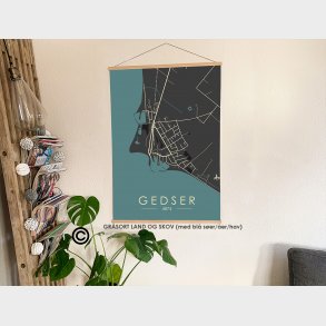 Gedser byplakat 50 stk