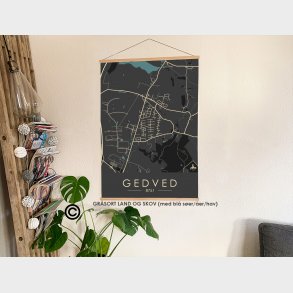 Gedved byplakat 65 stk