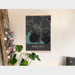 Rønde byplakat 45 stk