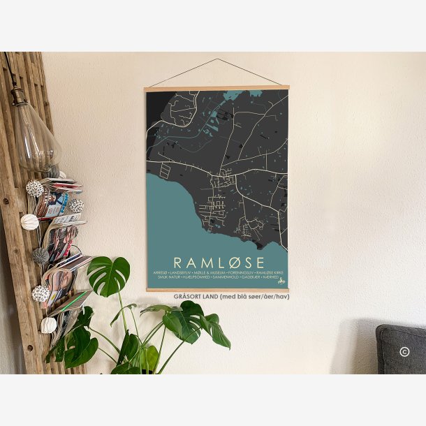 Ramlse byplakat 75 stk