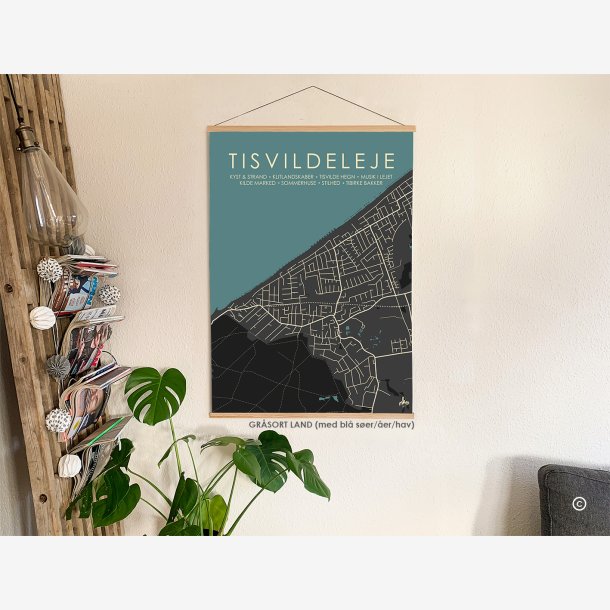 Tisvildeleje byplakat 75 stk