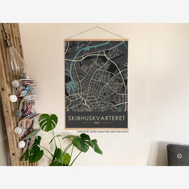 Skibhuskvarteret byplakat 200 stk