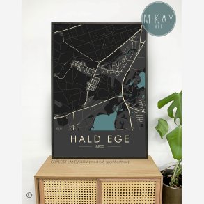 Hald Ege byplakat 95 stk