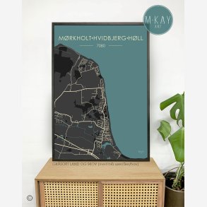 Mrkholt-Hvidbjerg-Hll byplakat 50 stk