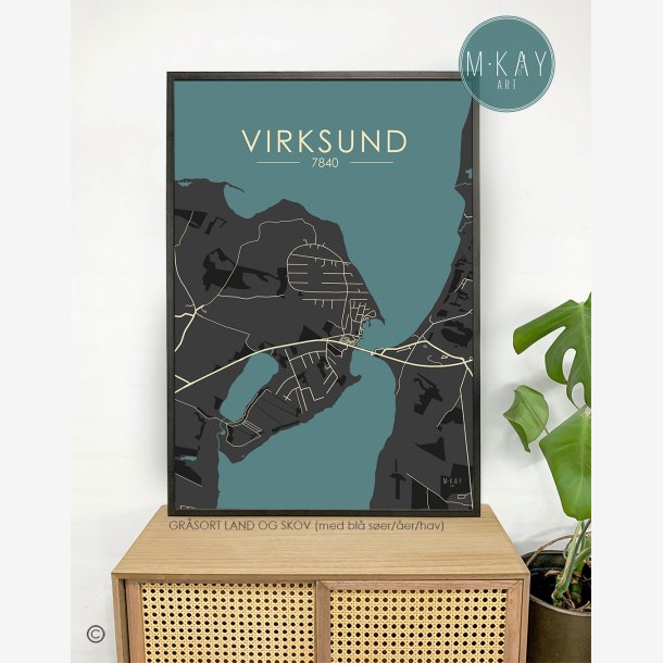 Virksund byplakat 30 stk