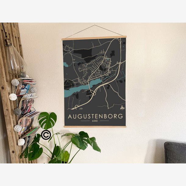 Augustenborg byplakat 85 stk