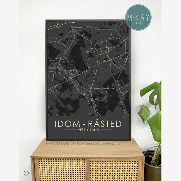 Idom-Rsted byplakat 40 stk