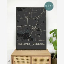 Skelund-Veddum byplakat 30 stk