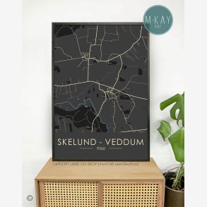 Skelund-Veddum byplakat 30 stk