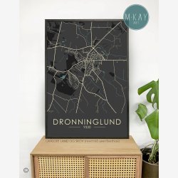 Dronninglund byplakat 75 stk