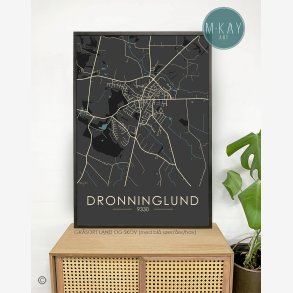 Dronninglund byplakat 75 stk