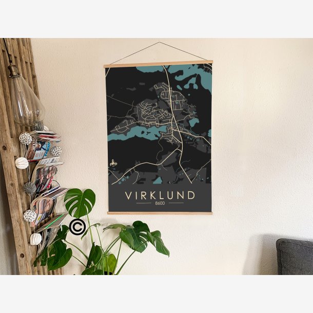 Virklund byplakat 95 stk