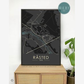 Rsted byplakat 15 stk