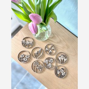 Pakke Med Forrsblomster