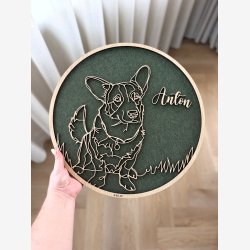 Stregtegning - Corgi