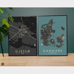 Gjess byplakat 75 stk