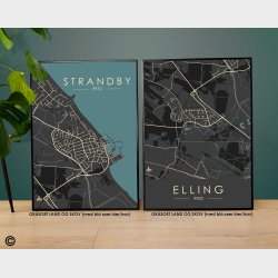 Strandby byplakat 60 stk