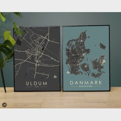 Uldum byplakat 65 stk