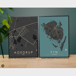 Agedrup byplakat 40 stk