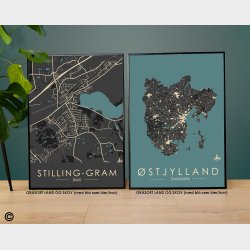 Stilling-Gram byplakat 100 stk