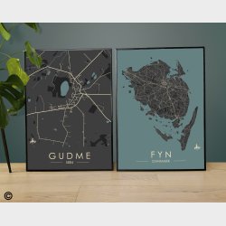 Gudme byplakat 55 stk