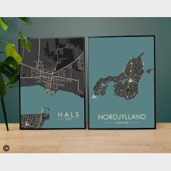 Hals byplakat 85 stk