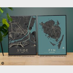 Stige byplakat 110 stk